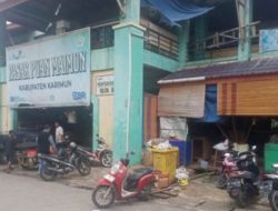 Seorang Warga Kehilangan Barang Belanja Di Pasar Maimun