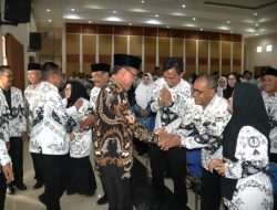 Hadiri Halal Bihalal PGRI, Bupati Ciamis Ajak Insan Pendidikan Perkuat Semangat Mencetak Generasi Emas