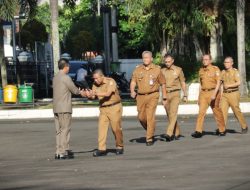 Pimpin Apel Perdana Pasca Idul Fitri, Bupati Herdiat Serukan Tanggung Jawab Kolektif ASN untuk Kemajuan Daerah