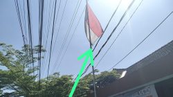 Bendera Negara Lusuh Sobek Tak Terawat di Kantor Korwil Pendidikan Kecamatan Ciamis, Cederai Semangat Hardiknas