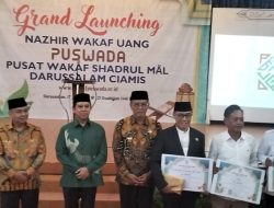 BAZNAS Ciamis Dukung Peluncuran Nazhir Wakaf Uang di Darussalam, Tonggak Baru Filantropi Islam di Daerah