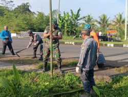 Koramil 1211/Singaparna dan Warga Bersatu dalam Aksi Hijau Peringati Hari Lingkungan Hidup