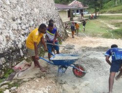 Panitia LDKPG Jemaat GKI Alfa Yaksoro Laksanakan Aksi Sosial dalam Rangka Persiapan Kegiatan Kepemudaan