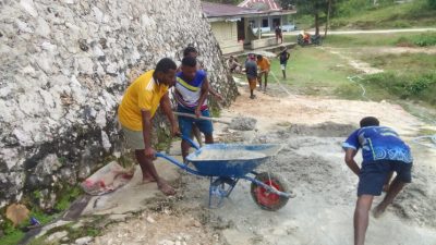 Panitia LDKPG Jemaat GKI Alfa Yaksoro Laksanakan Aksi Sosial dalam Rangka Persiapan Kegiatan Kepemudaan