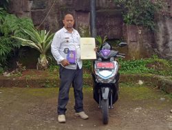 Pemkab Ciamis Apresiasi 47 Desa Tertib PBB Lewat Hadiah Sepeda Motor