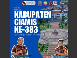 Pemuda Pancasila Ciamis Sampaikan Apresiasi atas Hari Jadi ke-383 Kabupaten Ciamis