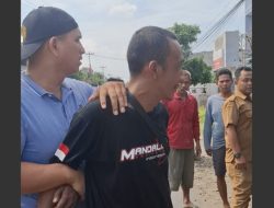 Cekcok Berujung Pembacokan di Salapian, Seorang Pria Dilarikan ke Polsek Usai Luka Serius