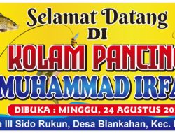 Grand Opening Kolam Pemancingan Baru di Langkat, Sajikan Suasana Asri di Tengah Perkebunan Sawit