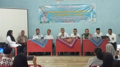 Kepala Desa Turangie Tinggalkan Forum Musrenbangdes di Tengah Acara, Timbulkan Tanda Tanya