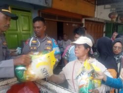 Polsek Kuala Gelar Bazar Sembako Murah, Wujud Nyata Kepedulian Polri untuk Warga