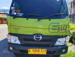 Diduga Manipulasi Plat Nomor, Truk Kargo dari Bintan Terjaring Razia di Karimun